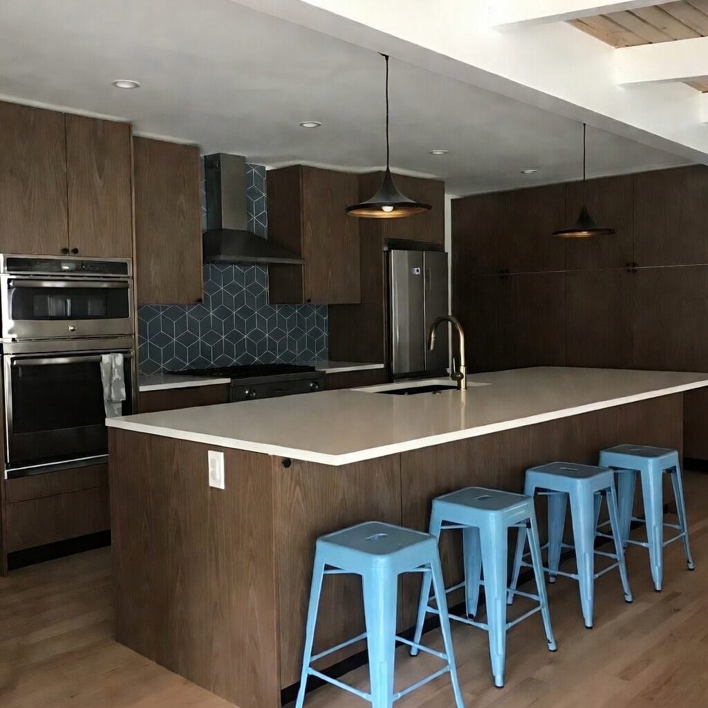 Midcentury-modern built-in